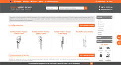 Desktop Screenshot of echelle-crinoline-alu.fr